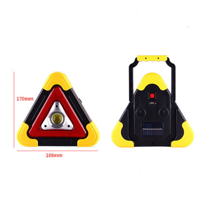 🔥Last Day Sale! 🌞Solar Emergency🚗Car Warning Triangle⚠️