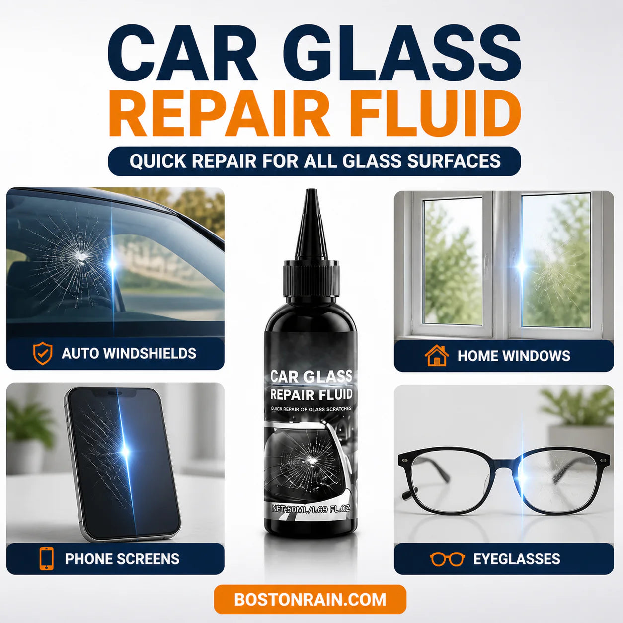 CrystalFix™ Advanced Glass Repair Fluid