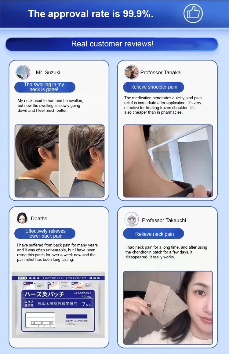 ThermaEase™ Ginger Pain Patches