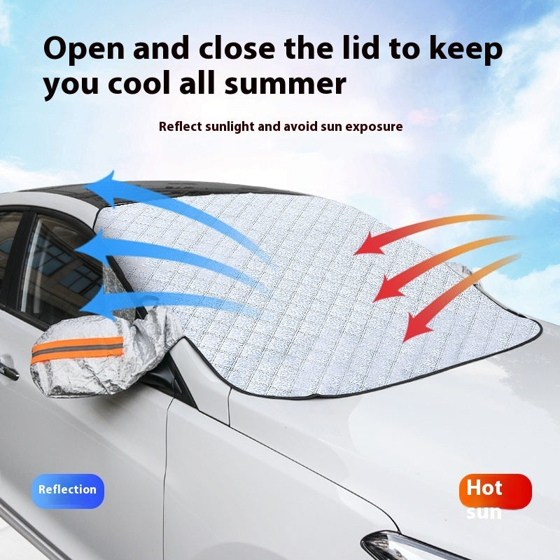 ❄️🚗Winter Auto Snow Shield – Wake Up to a Clear Windshield Every Morning ❄️