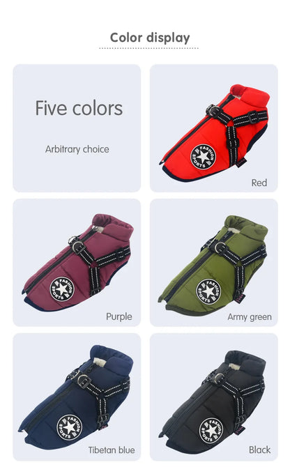 FrostPaw™ Winter Shield Dog Jacket