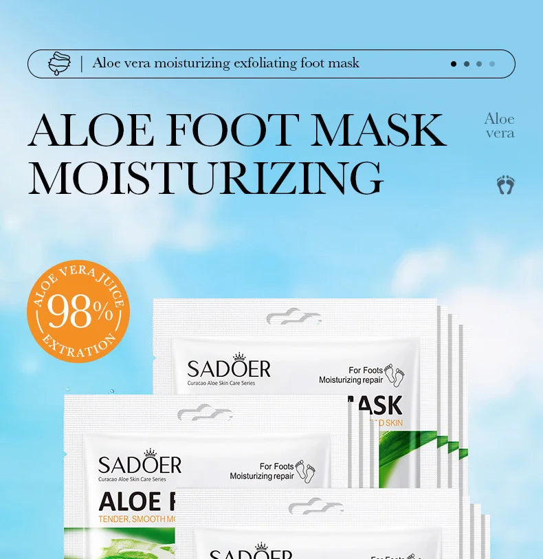 Aloe Vera Foot Mask