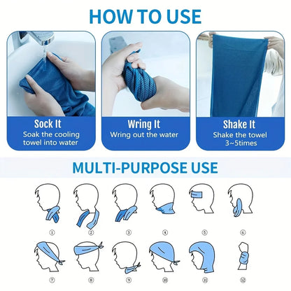 SPORTFROST™ Cooling Towel – Power Through Heat