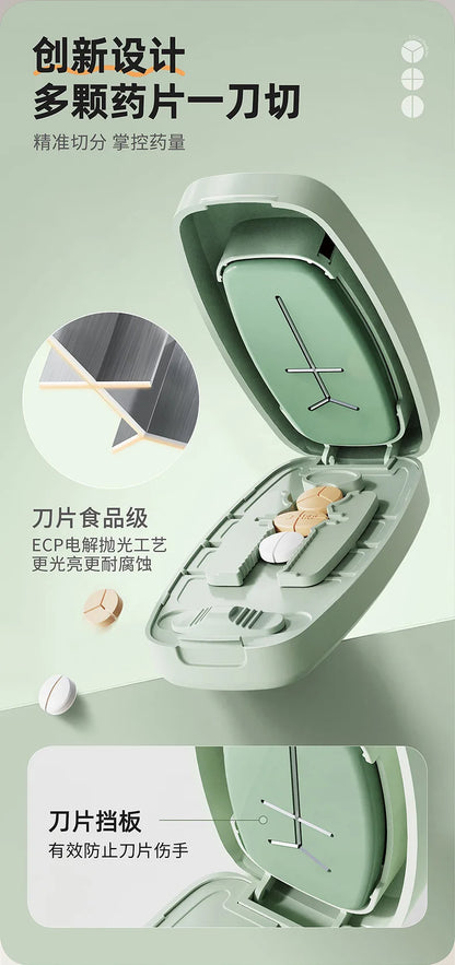 Pillora™ Pill Cutter & Splitter • Precise • Portable