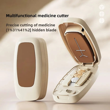 Pillora™ Pill Cutter & Splitter • Precise • Portable
