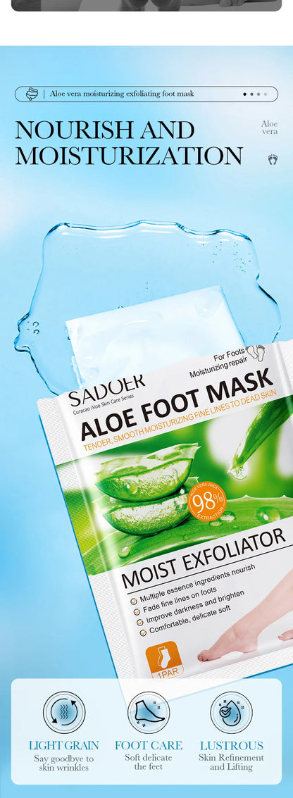 Aloe Vera Foot Mask