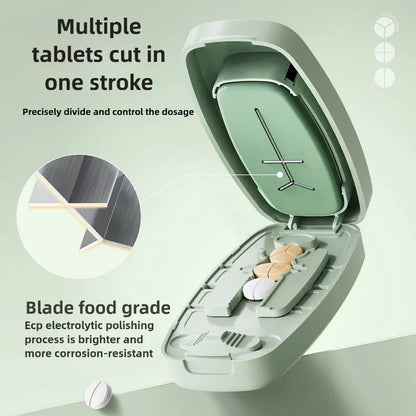 Pillora™ Pill Cutter & Splitter • Precise • Portable