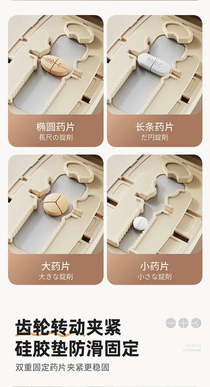 Pillora™ Pill Cutter & Splitter • Precise • Portable