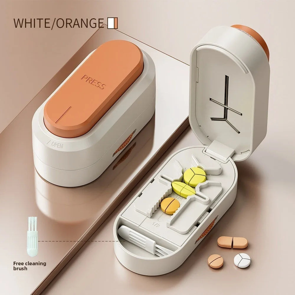 Pillora™ Pill Cutter & Splitter • Precise • Portable
