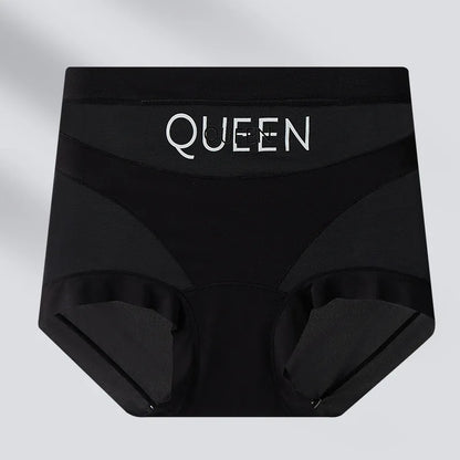 High Waisted Tummy Control Panties for Women Ice Silk Seamless Breathable Underwear Thin Comfortable No Show Briefs Shorts