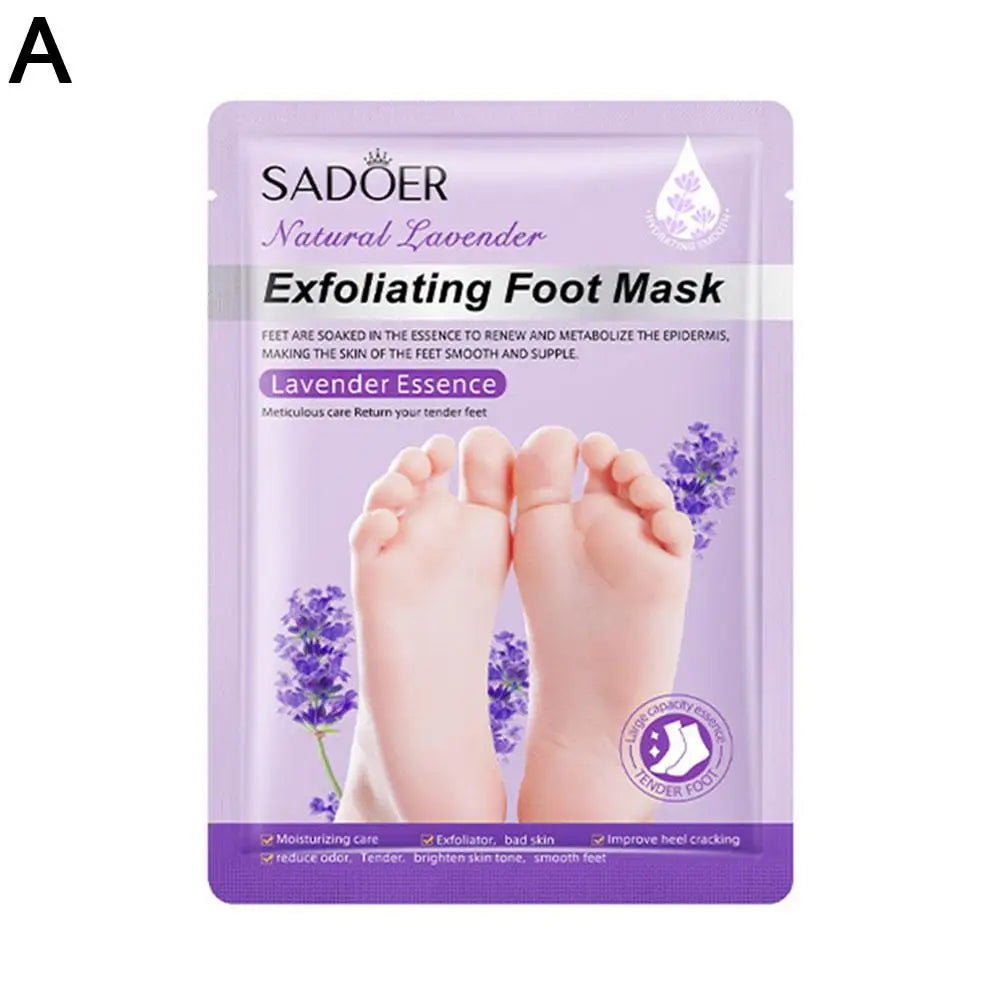 Lavender foot masks