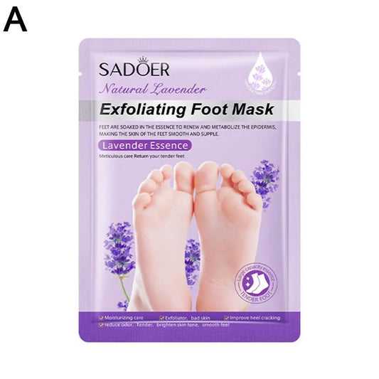 Lavender foot masks