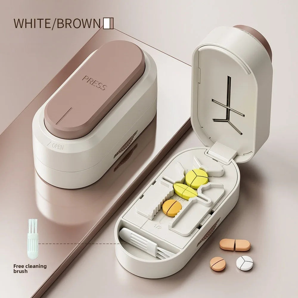 Pillora™ Pill Cutter & Splitter • Precise • Portable