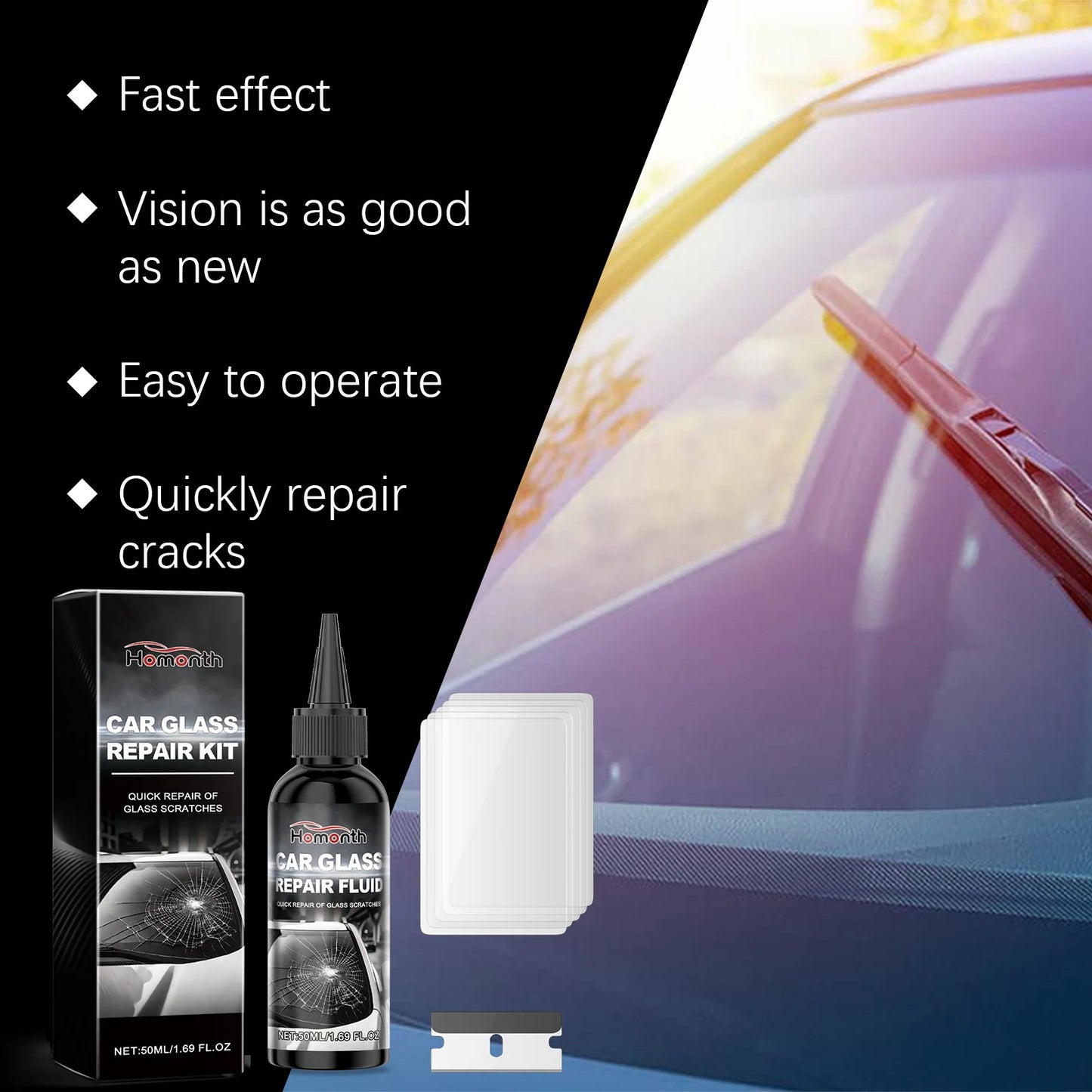 CrystalFix™ Advanced Glass Repair Fluid
