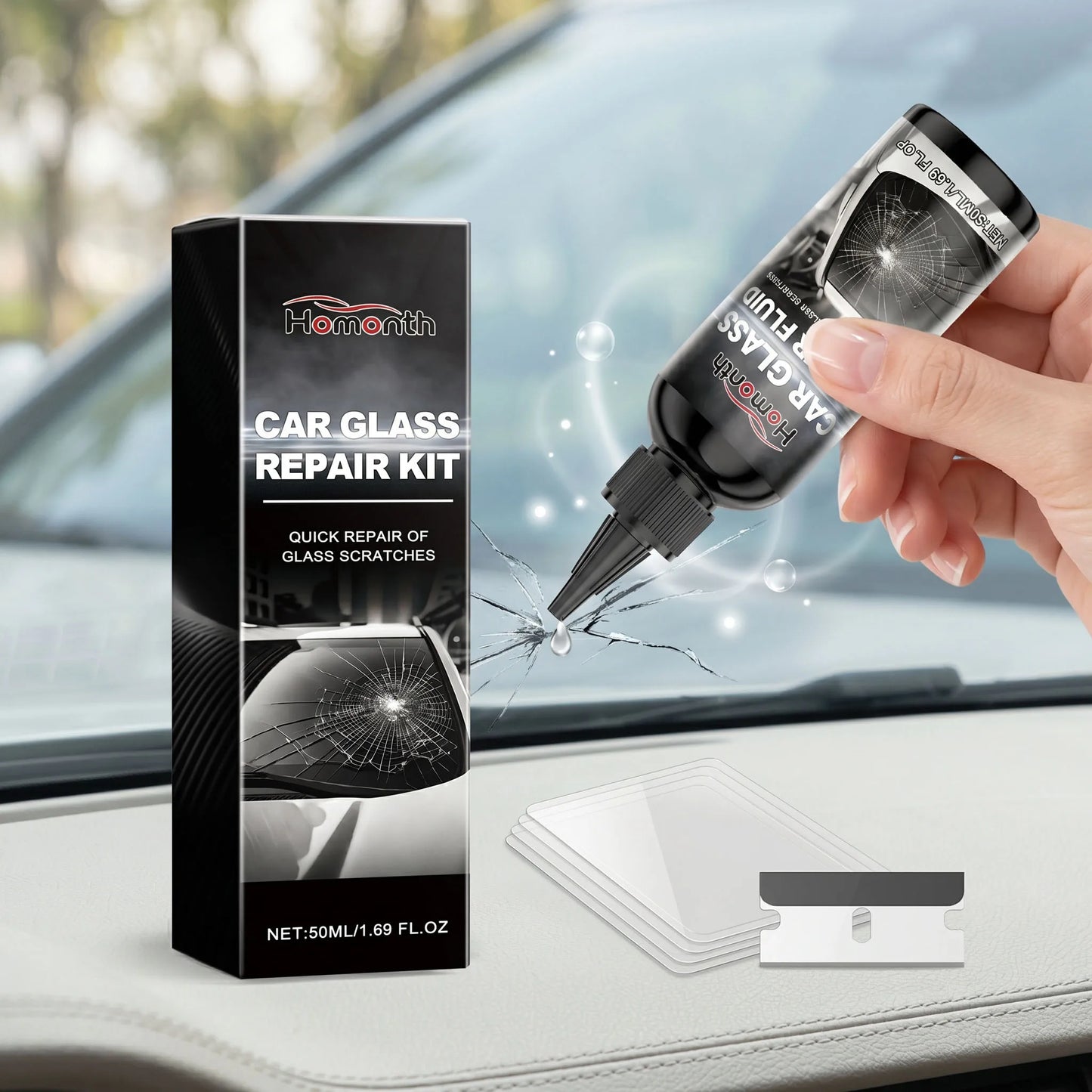 CrystalFix™ Advanced Glass Repair Fluid