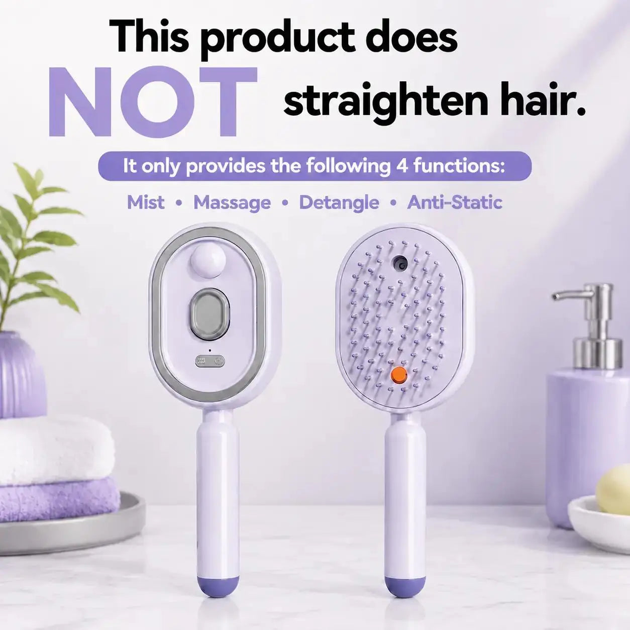 PureComb™ Mist. Massage. Detangle