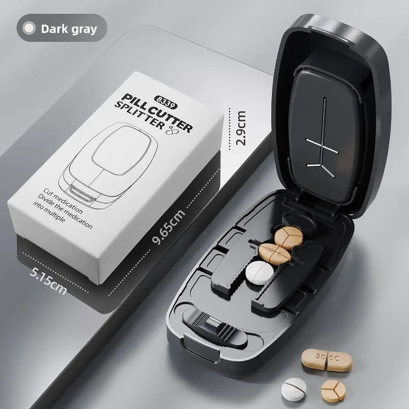 Pillora™ Pill Cutter & Splitter • Precise • Portable