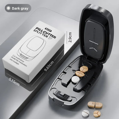 Pillora™ Pill Cutter & Splitter • Precise • Portable