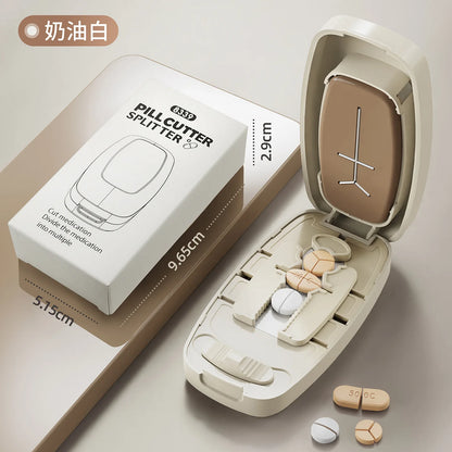 Pillora™ Pill Cutter & Splitter • Precise • Portable
