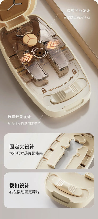 Pillora™ Pill Cutter & Splitter • Precise • Portable