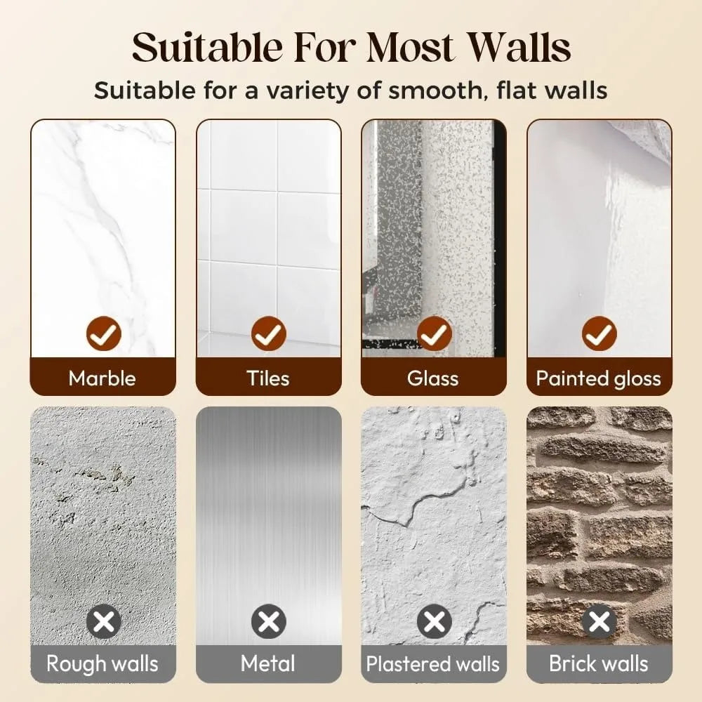 Wallora™ Strong Hold • No Drill • Easy Install