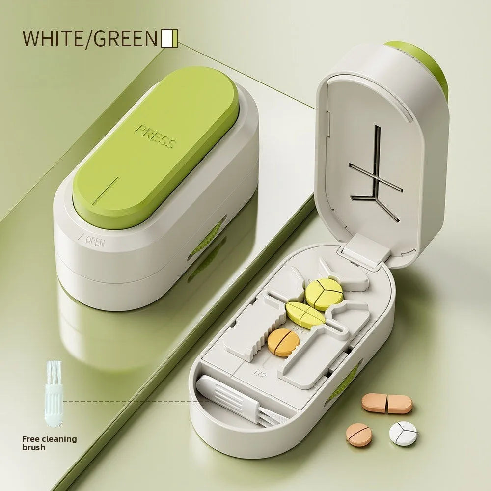 Pillora™ Pill Cutter & Splitter • Precise • Portable