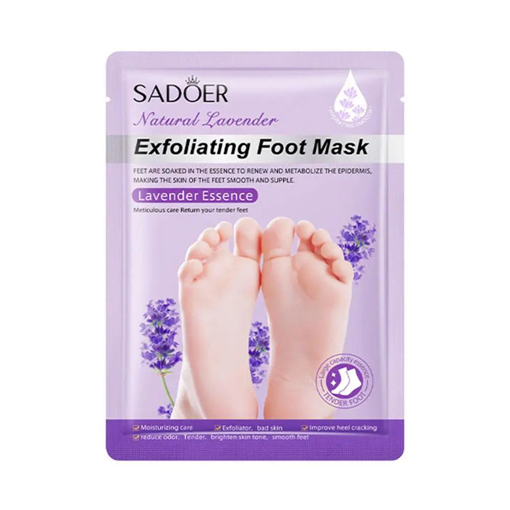 Lavender foot masks