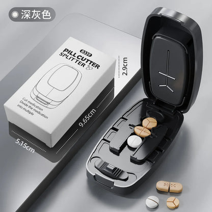 Pillora™ Pill Cutter & Splitter • Precise • Portable