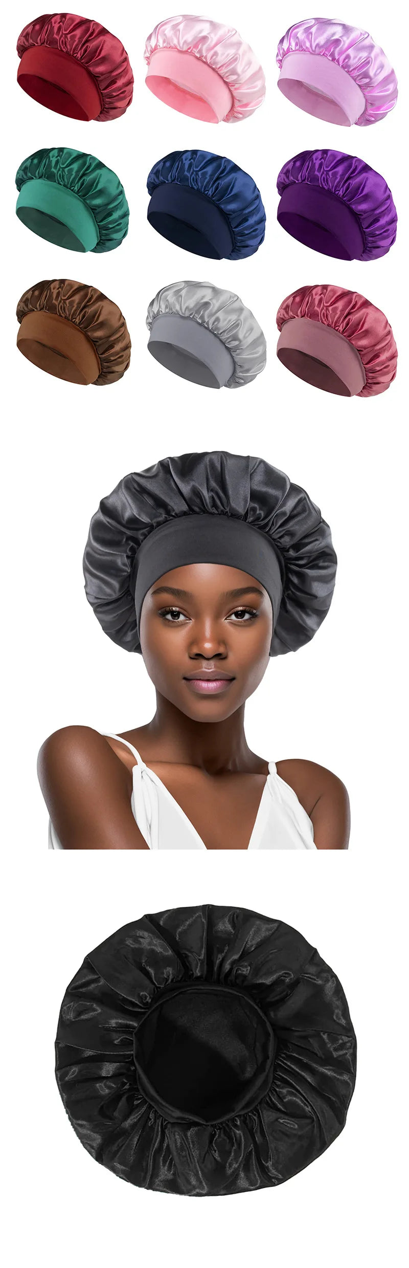 Satin Hair Bonnet