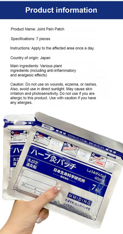 ThermaEase™ Ginger Pain Patches