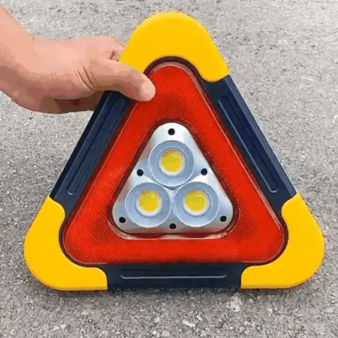 🔥Last Day Sale! 🌞Solar Emergency🚗Car Warning Triangle⚠️